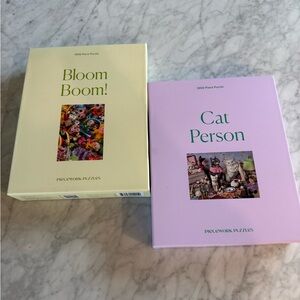 Two Pieceworks Puzzles